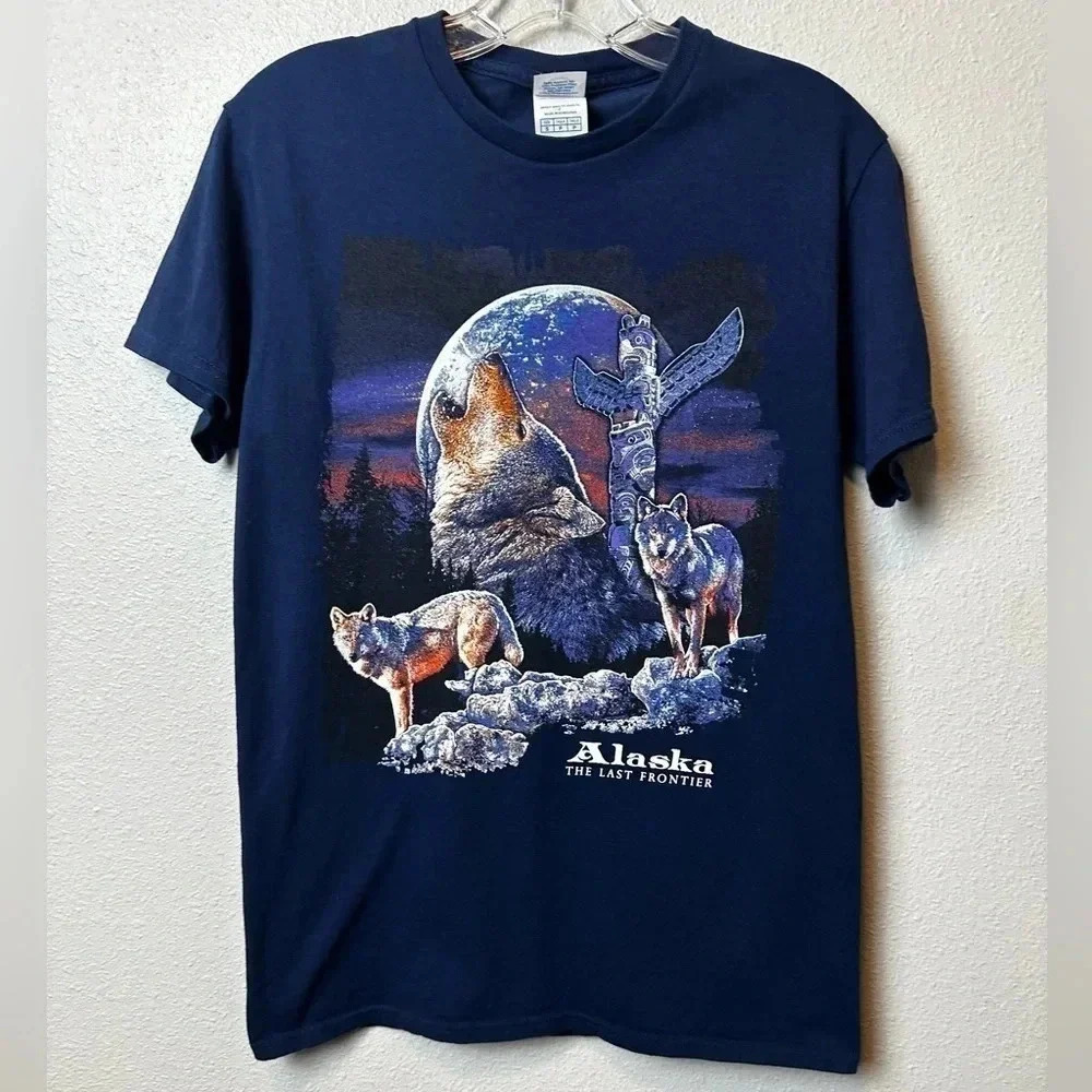 Vintage Alaska The Last Frontier TShirt‎